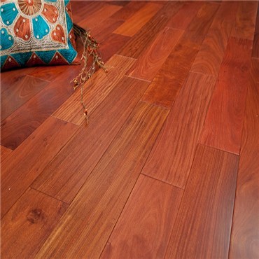 Santos Mahogany Clear Grade Unfinished Solid Hardwood Flooring